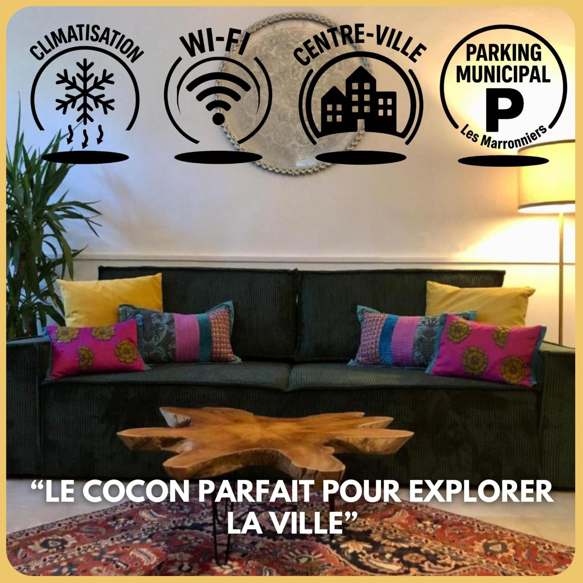 Ulysse, Appartement Spacieux Au Centre Historique D'Uzes En Rez-De-Chaussee Avec Exterieur, Proche Parking Des Marroniers ภายนอก รูปภาพ